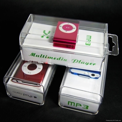 LJ-02 MP3水晶盒 來自廣東的塑料包裝精品，重塑自助貿(mào)易時(shí)代的包裝美學(xué)